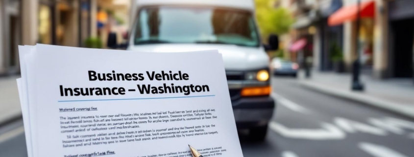 Business Vehicle Insurance Washington: Tailored Coverage for Local Firms