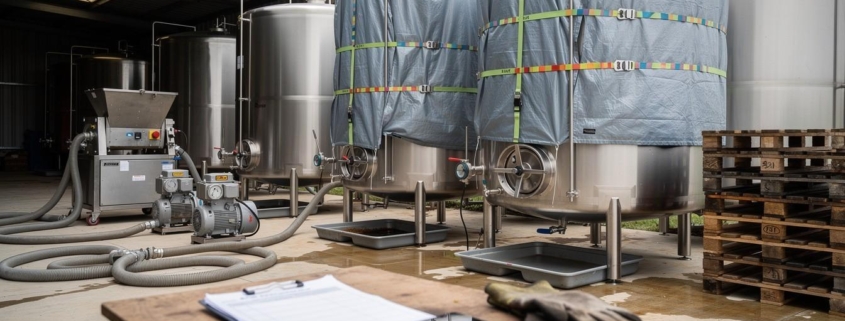 Winery Equipment Coverage: Keeping Your Crush Pads and Tanks Protected