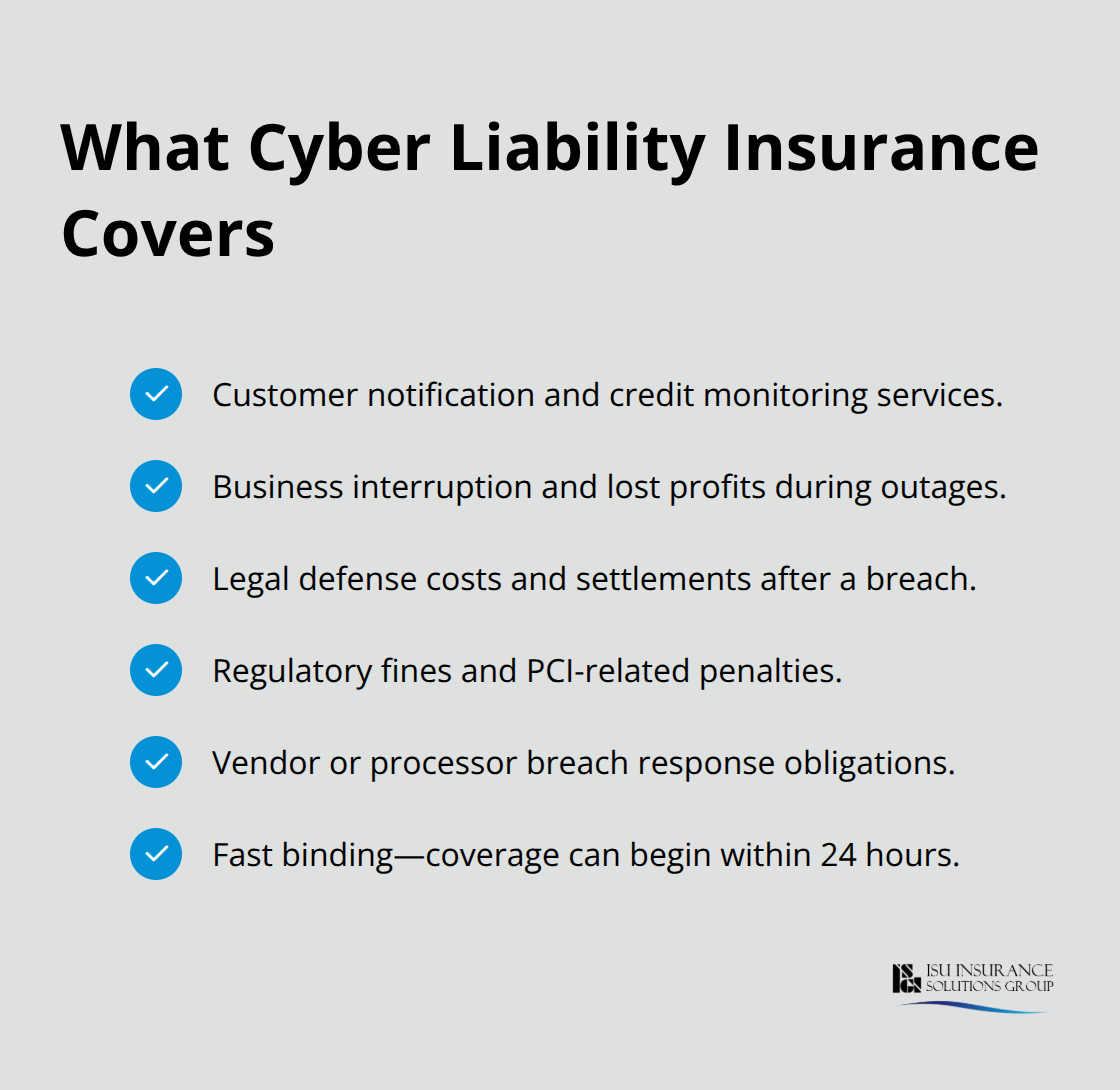 Checklist of cyber liability insurance protections for restaurants - restaurant cyber liability